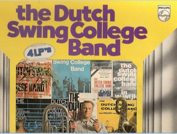 The Dutch Swing College Band : The Dutch Swing College Band (4xLP, Album, RE + Box, Comp)