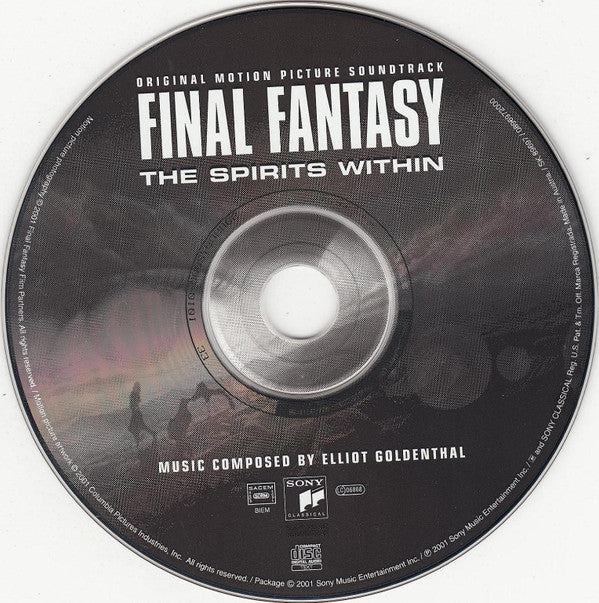 Elliot Goldenthal : Final Fantasy: The Spirits Within (Original Motion Picture Soundtrack) (CD, Album)