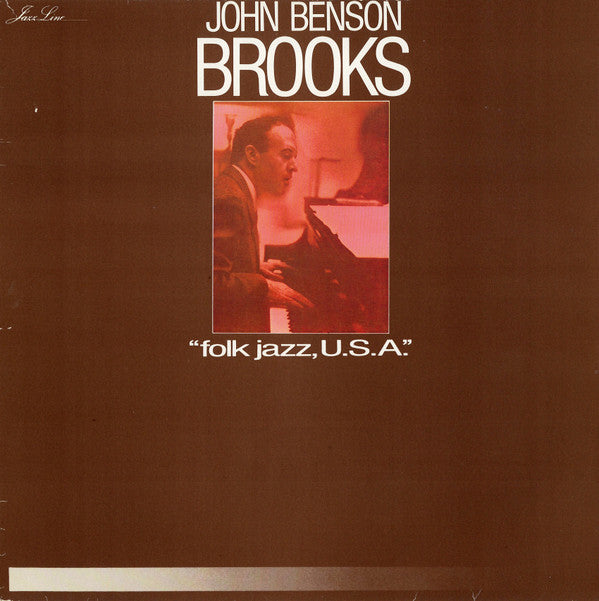 John Benson Brooks : Folk Jazz, U.S.A. (LP, Album, RE)