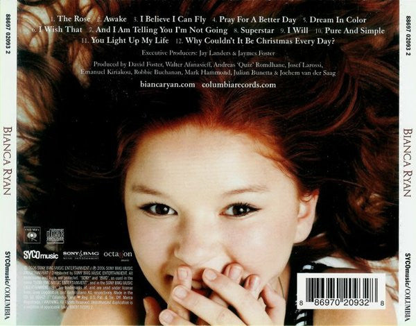 Bianca Ryan : Bianca Ryan (CD, Album)