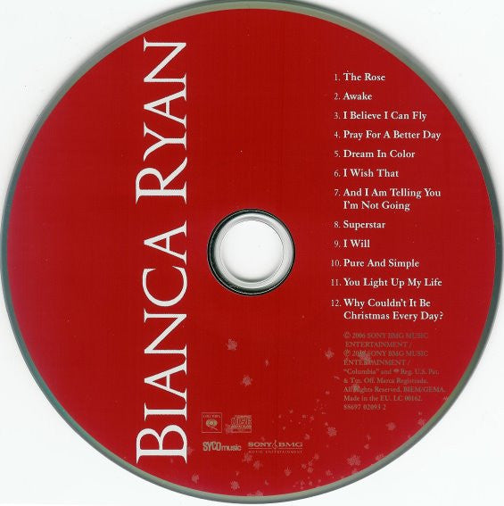 Bianca Ryan : Bianca Ryan (CD, Album)