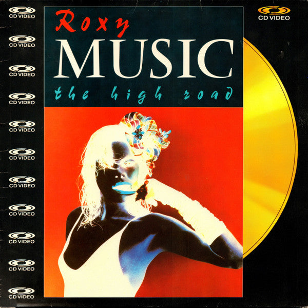 Roxy Music : The High Road (CDV, 12", PAL, CLV)