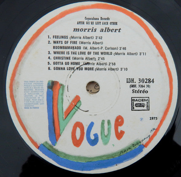 Morris Albert : Feelings (LP, Album)