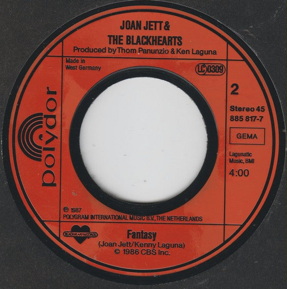 Joan Jett And The Blackhearts* : Good Music (7", Single)