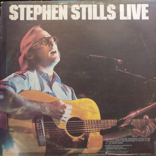 Stephen Stills : Stephen Stills Live (LP, Album)