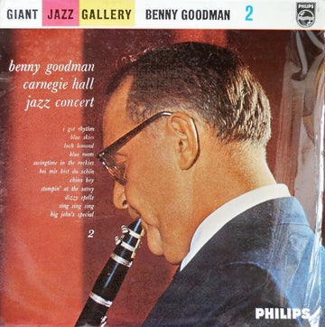 Benny Goodman : Carnegie Hall Jazz Concert 2 (LP, Album, Mono)