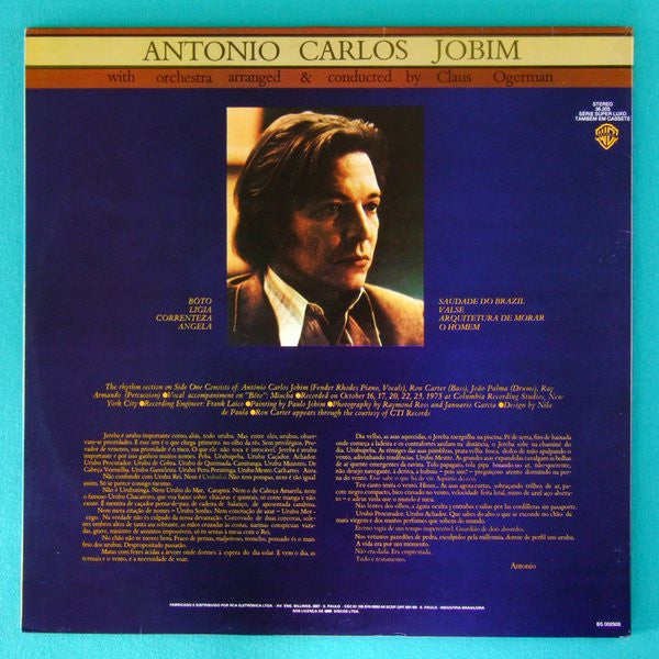 Antonio Carlos Jobim : Urubu (LP, Album, RE, Gat)