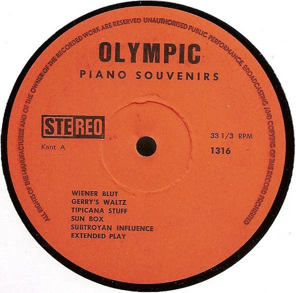 Walter Berns : Piano Party (LP, Album)