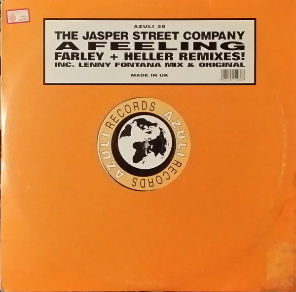 DJ Spen Presents Jasper Street Company* : A Feeling (2x12")