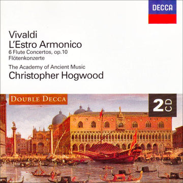 Antonio Vivaldi, The Academy Of Ancient Music, Christopher Hogwood : L'Estro Armonico / 6 Flute Concertos, Op.10 (2xCD, Comp)