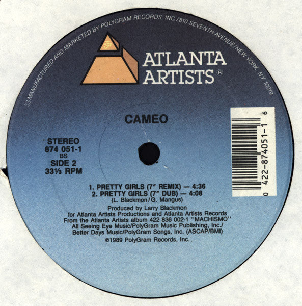 Cameo : Pretty Girls (12")