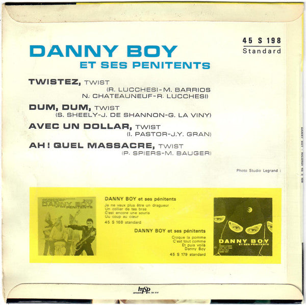 Danny Boy Et Ses Pénitents : Twistez (7", EP)