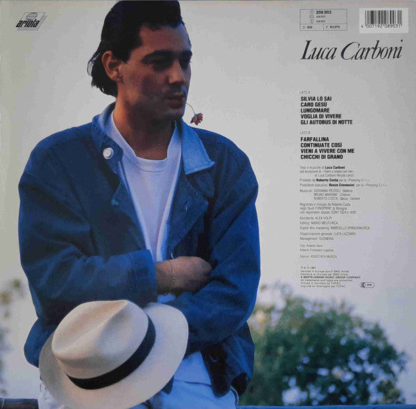 Luca Carboni : Luca Carboni (LP, Album)