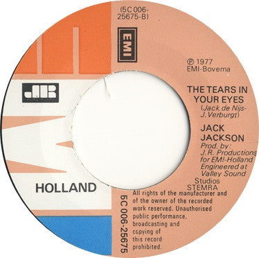 Jack Jackson (2) : La Comparsa / The Tears In Your Eyes (7", Single)