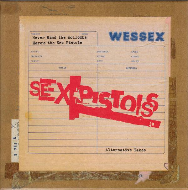 Sex Pistols : Never Mind The Bollocks Here's The Sex Pistols - Alternative Takes (7x7", Single, 70g + Box, RSD, Ltd, Num)