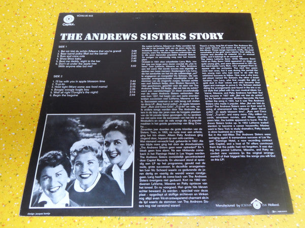 The Andrews Sisters : The Andrews Sisters Story (LP, Comp)