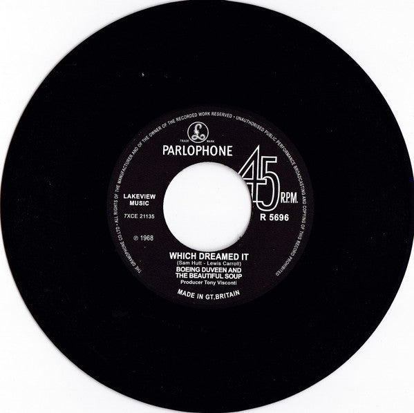 Boeing Duveen And The Beautiful Soup : Jabberwock / Which Dreamed It (7", Single, Ltd, RE)