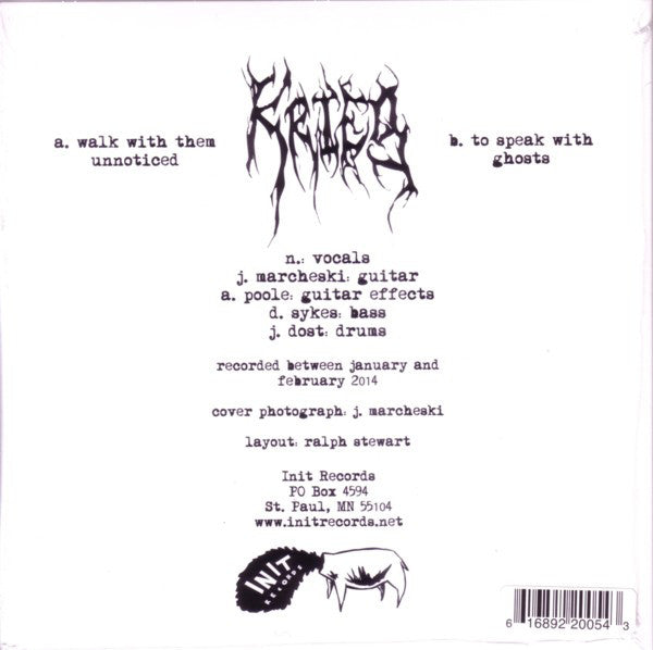 Krieg : Isolation/Transmission (7", Ltd, Ora)