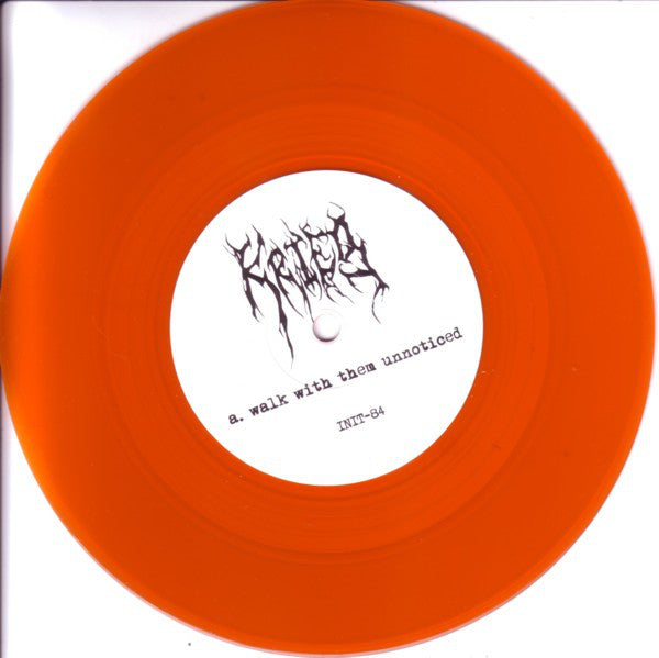 Krieg : Isolation/Transmission (7", Ltd, Ora)