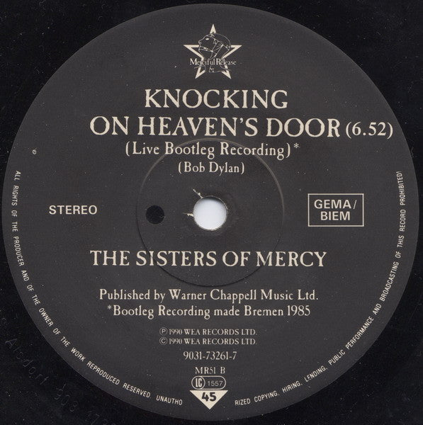 The Sisters Of Mercy : Doctor Jeep (7", Single)