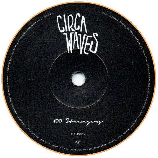 Circa Waves : Stuck In My Teeth (7", Single, Ltd, Yel)