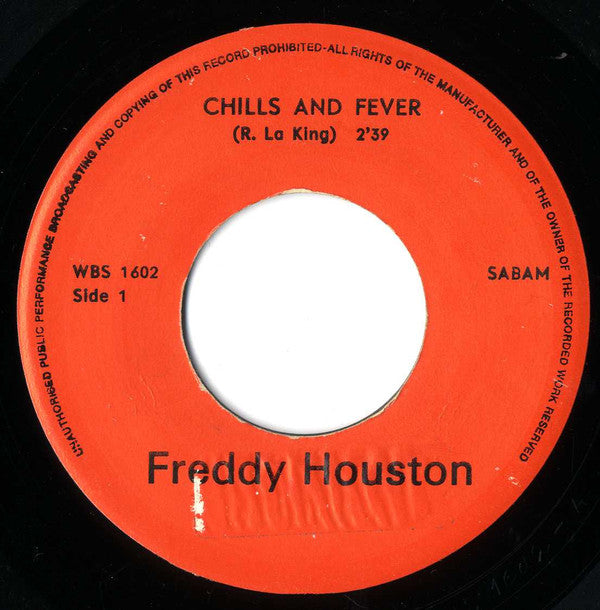 Freddie Houston / Johnny Payne : Chills And Fever / Tinklin' Bells (7")