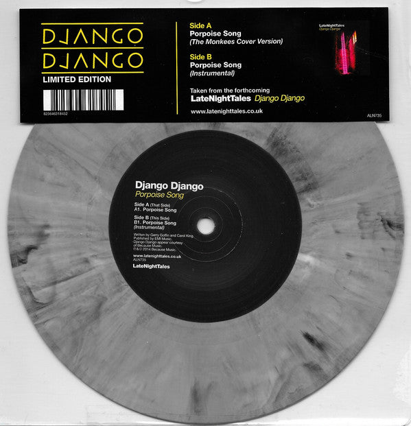 Django Django : Porpoise Song (7", RSD, Single, Ltd, Gre)