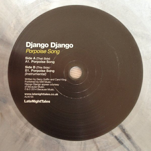 Django Django : Porpoise Song (7", RSD, Single, Ltd, Gre)