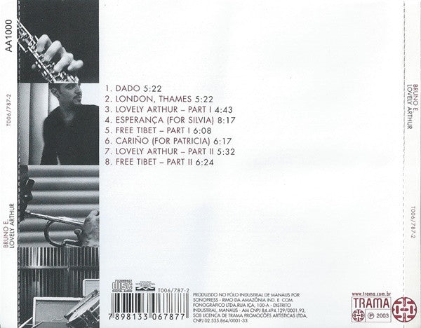 Bruno E : Lovely Arthur (CD, Album)