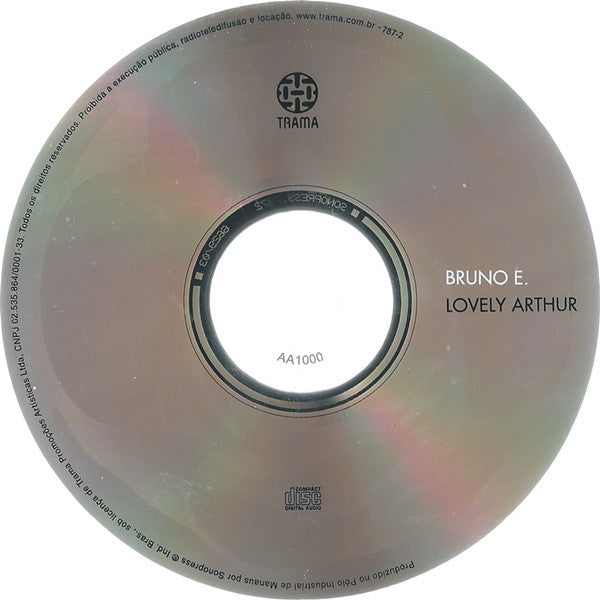 Bruno E : Lovely Arthur (CD, Album)