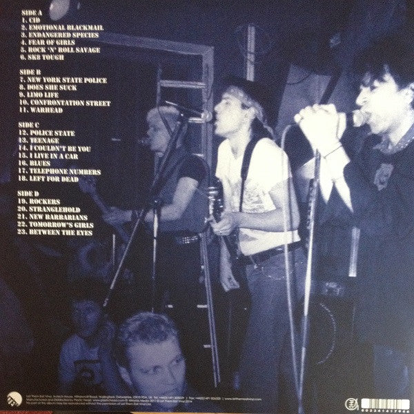 UK Subs : Left For Dead: Alive In Holland 1986 (2xLP, RE, Blu)