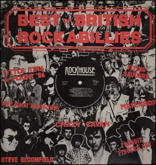 Various : Best Of British Rockabillies (LP, Comp)