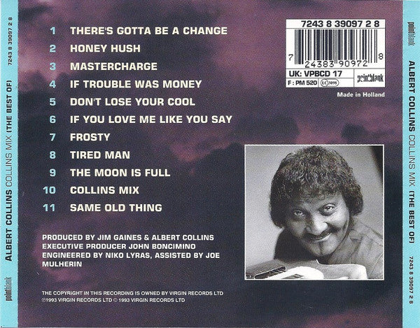 Albert Collins : Collins Mix (The Best Of) (CD, Album)