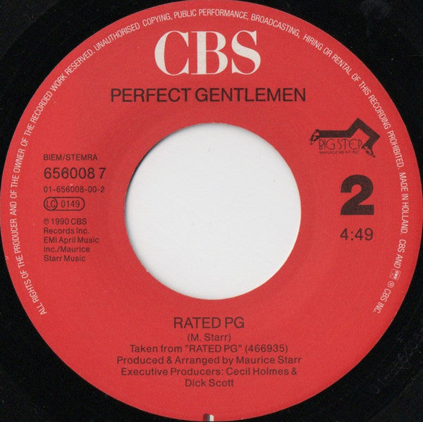 Perfect Gentlemen : Ooh La La (I Can't Get Over You) (7")