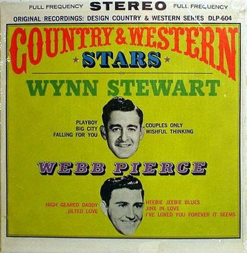 Wynn Stewart / Webb Pierce : Country & Western Stars (LP, Comp, Gol)