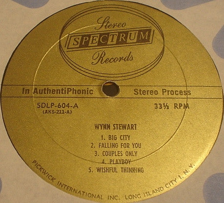 Wynn Stewart / Webb Pierce : Country & Western Stars (LP, Comp, Gol)