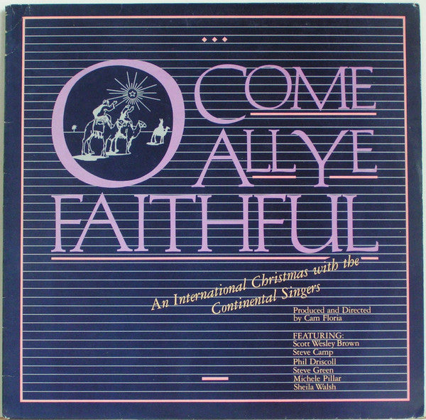 Continental Singers : O Come All Ye Faithful (LP, Album)