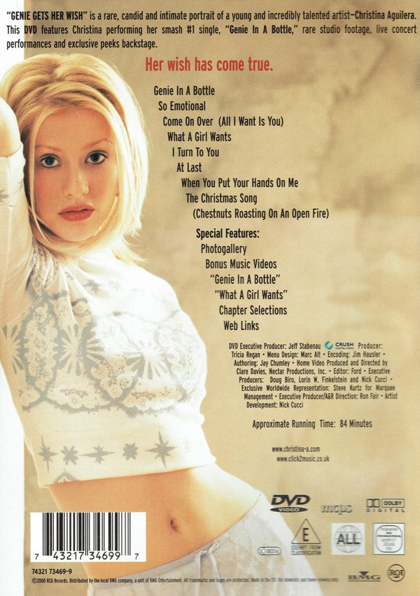 Christina Aguilera : Genie Gets Her Wish (DVD-V)