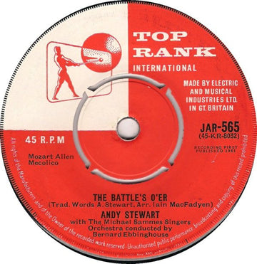 Andy Stewart : The Battle's O'er (7", Single)