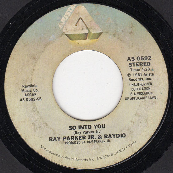 Raydio : A Woman Needs Love (Just Like You Do) (7", Single, Styrene, Ter)