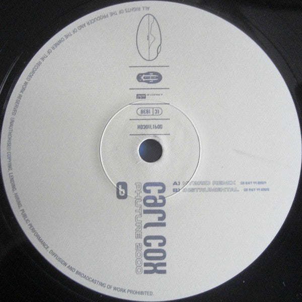 Carl Cox : Phuture 2000 (12")