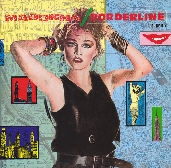 Madonna : Borderline (U.S. Remix) (12", Single)