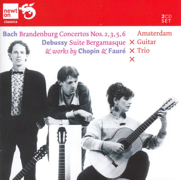 Amsterdam Guitar Trio - Johann Sebastian Bach, Claude Debussy, Frédéric Chopin, Gabriel Fauré : J.S. Bach • Chopin • Debussy • Fauré (2xCD, Comp)