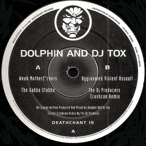 Dolphin & DJ Tox : Weak Motherf*ckers (12")