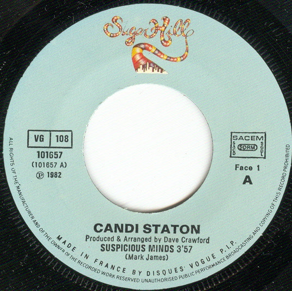 Candi Staton : Suspicious Minds (7")