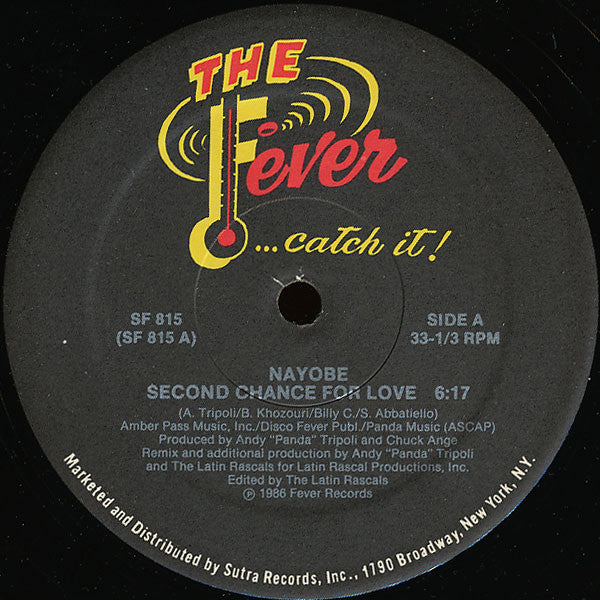 Nayobe : Second Chance For Love (12")