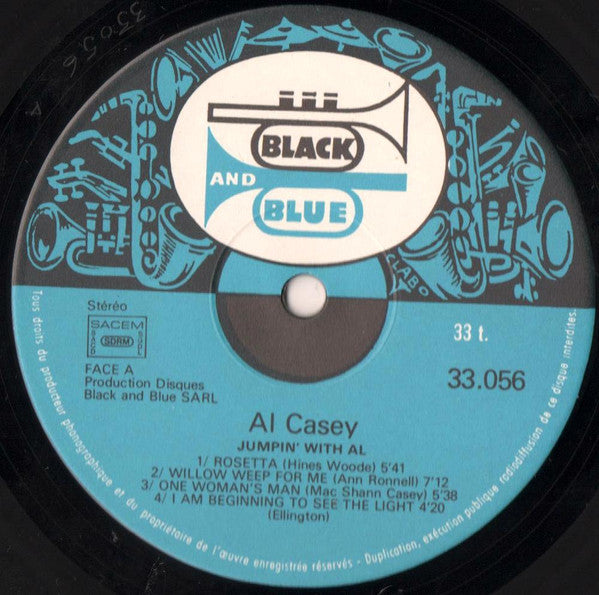Al Casey : Jumpin' With Al  (LP, Album)