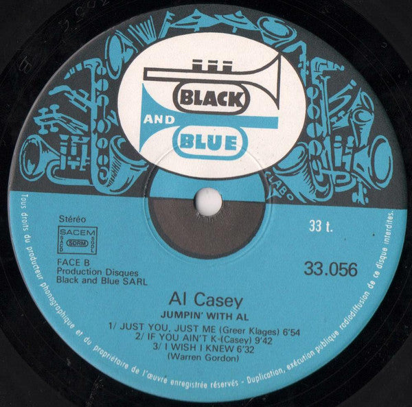 Al Casey : Jumpin' With Al  (LP, Album)