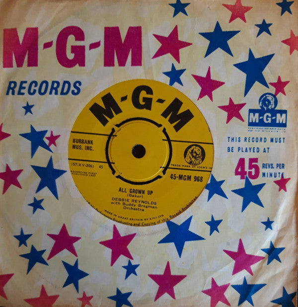Debbie Reynolds : All Grown Up (7")