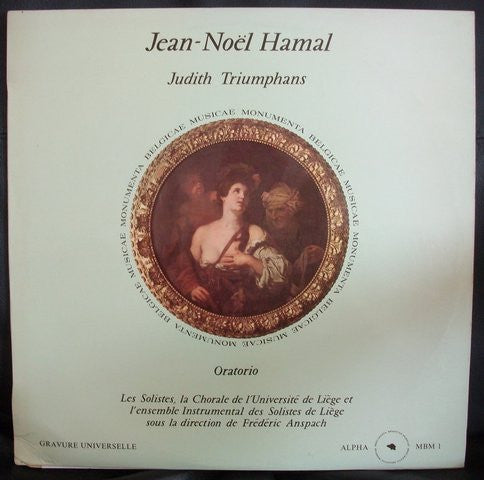 Jean-Noel Hamal : Judith Triumphans - Oratorio (LP)